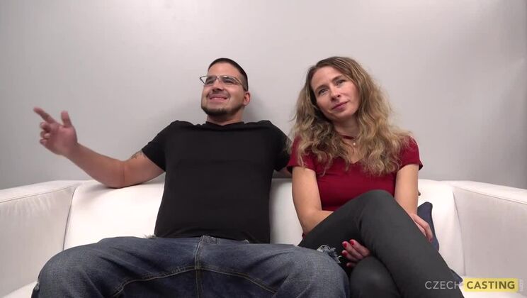 [CzechCasting] - Hot Blonde MILF Sugar Marketa Takes David’s Cock in Casting