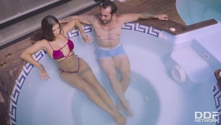 [DDFNetwork] - Susy Gala's Poolside Pussy and Tattoo Show - Susy Gala