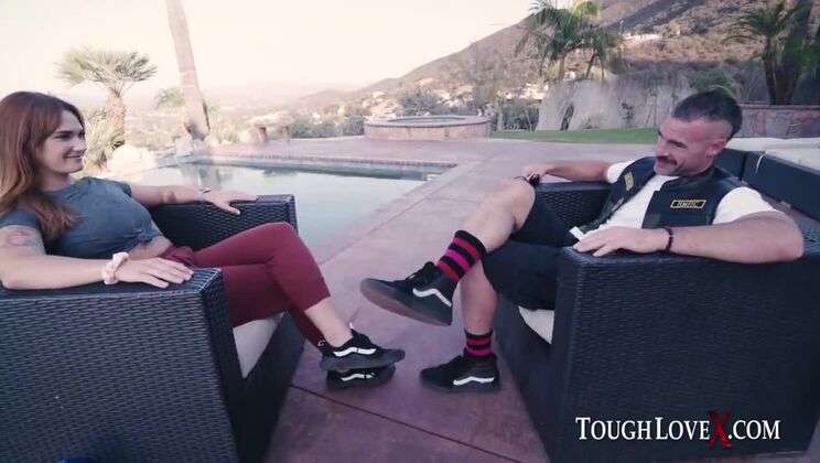 [ToughLoveX] - Siri Dahl BTS - Redhead With Big Ass & Tattoos - Izzy Lush