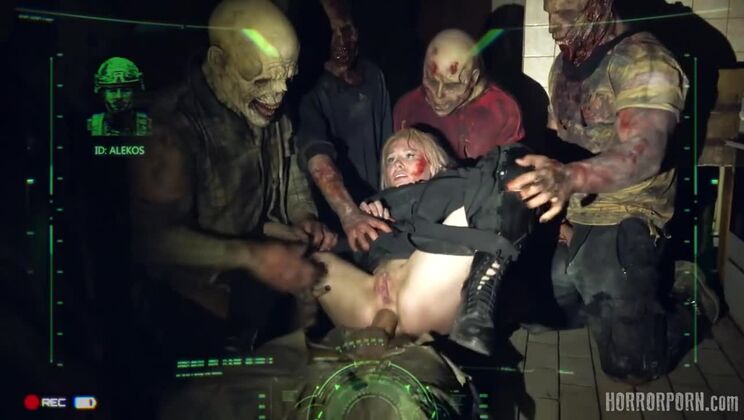 Horror Porn 48 - Zombie Gangbang & Facial Cumshot