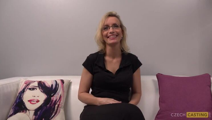[CzechCasting] - Czech Blonde MILF Ludmila Gets Naughty - Jana