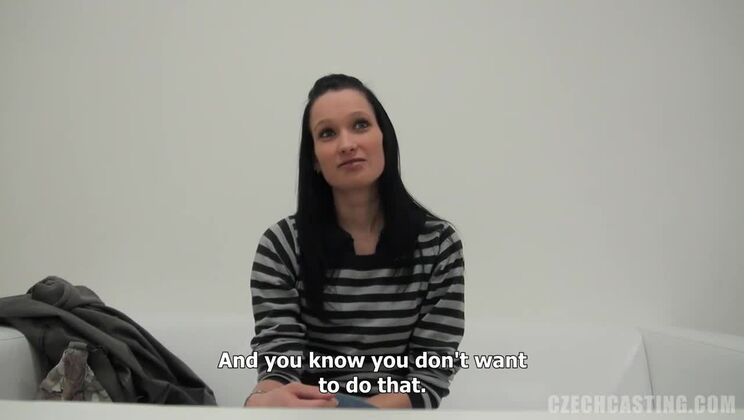 [CzechCasting] - Amateur Brunette Petra's Czech Casting - Petra