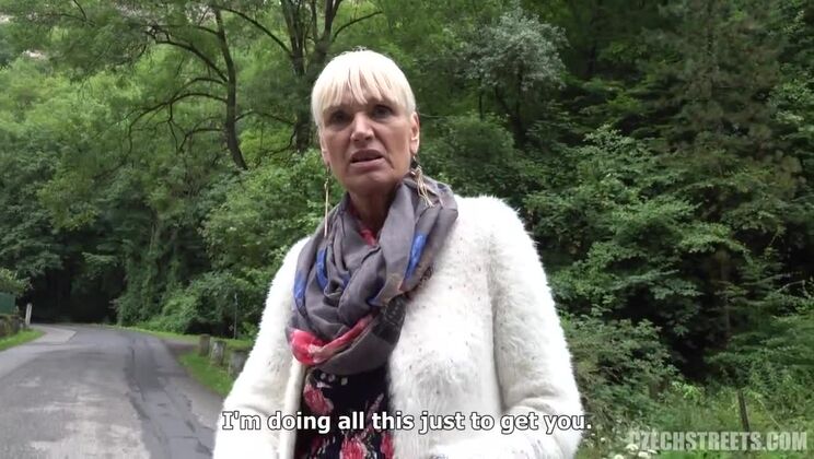 [CzechStreets] - Czech Blonde Big Boobs 113 - Lina