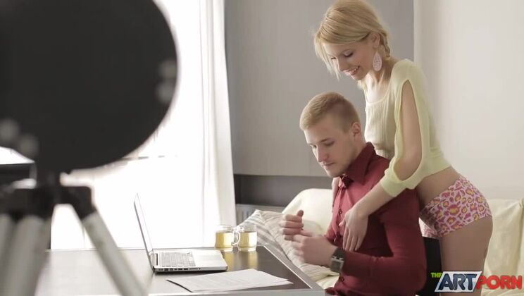 [TheArtPorn] - Crazy Blonde Love Action with Madison and Egor - Madison - Egor