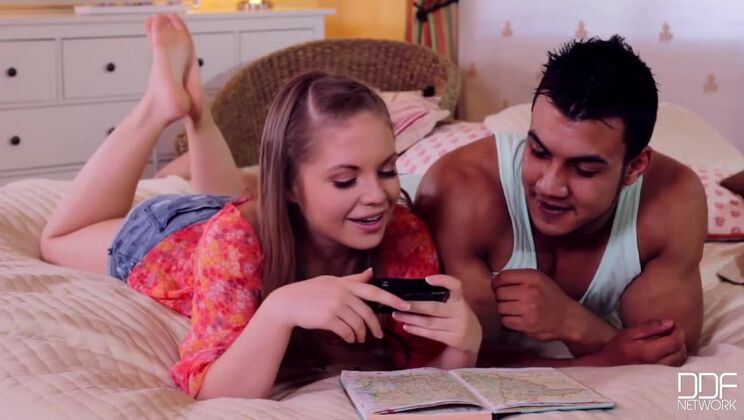 [DDFNetwork] - Alessandra Jane Experiences Interracial Facial - Alessandra Jane