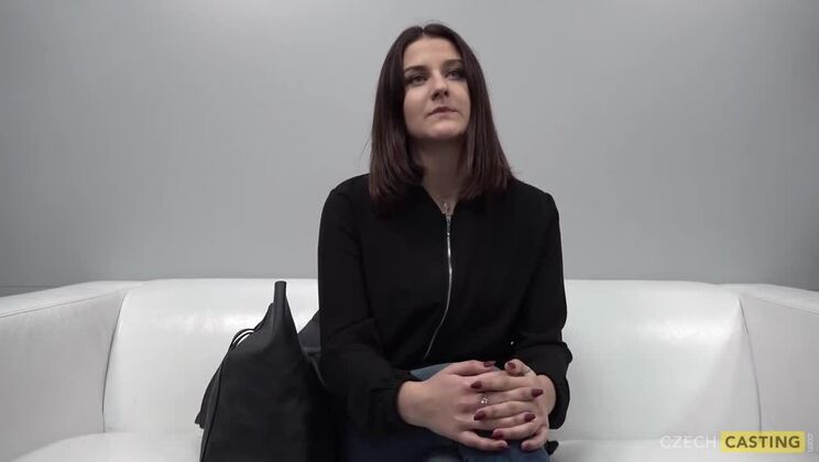 [CzechCasting] - Brunette Czech Casting Kristyna Sizzles - Romana