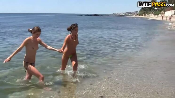 [WTFPass] - Hot beach sex party with Carol Vega and friends - part 2