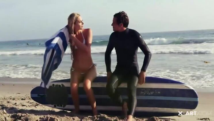 [X-Art] - Outdoor Blonde Gets Naughty - Kendall Rae