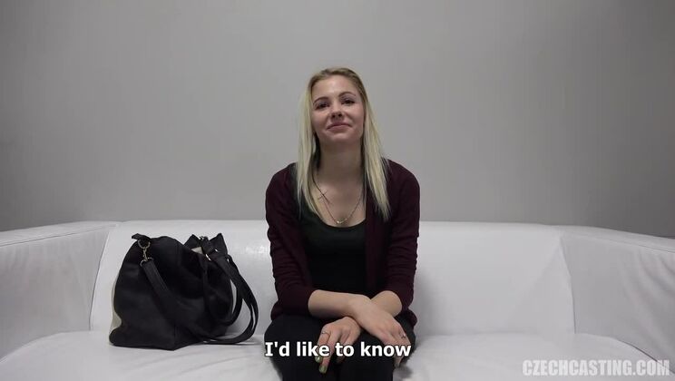 [CzechCasting] - Blonde Czech Babe Jolana Gets Wild - Stepanka