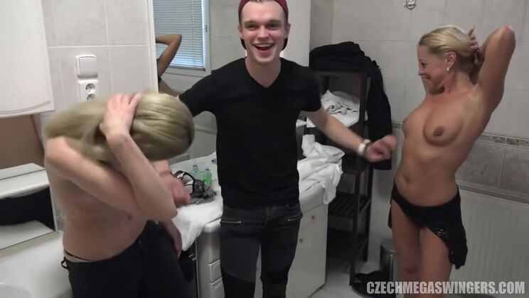 Swinging Czechs: Blonde, Brunette, and Big Cocks