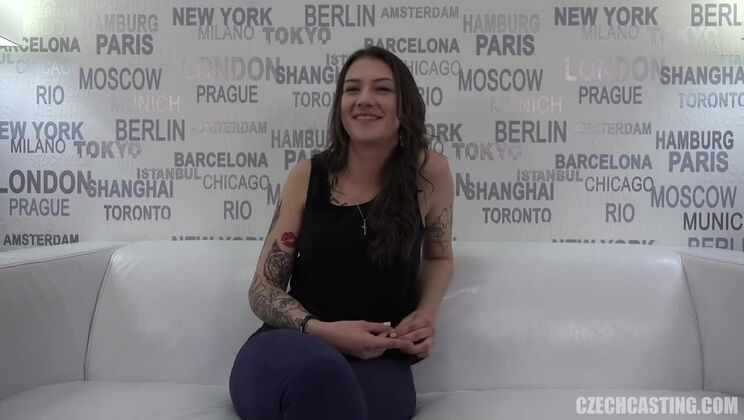 [CzechCasting] - Brunette Tattoo Jolana - Gabriela