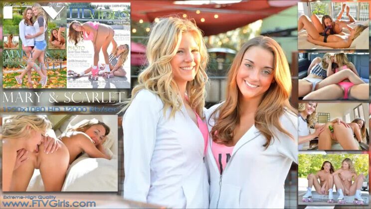 Mary and Scarlet's Beautiful Nude Bodies