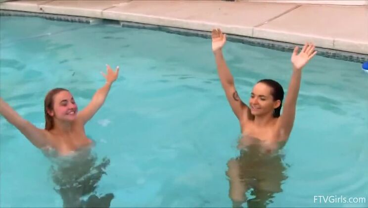 Upskirt View of Beautiful Young Girls