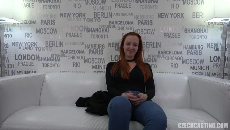 [CzechCasting] - Godlike Redhead Czech Casting Veronika - Alina