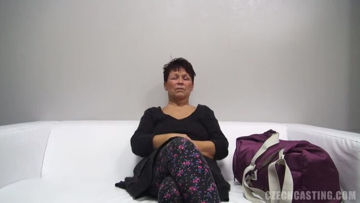 [CzechCasting] - Czech Brunette Granny Casting Big Booty