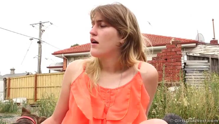 [GirlsOutWest] - Ren Sex Talk Blonde - Ren