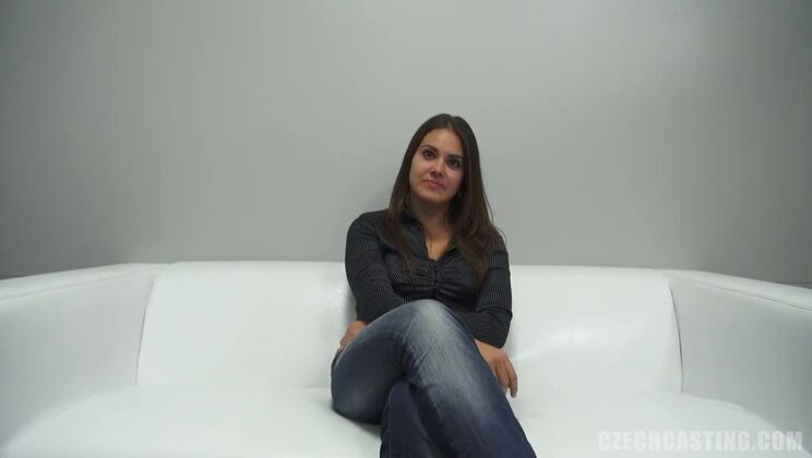 [CzechCasting] - Brunette Czech Teen POV Casting Video - Dominika