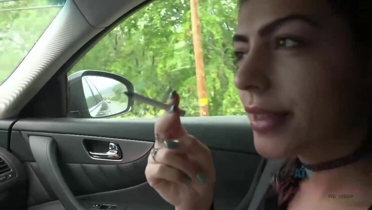 [ATKGirlfriends] - Hot Brunette Audrey Charlize Gets Facial Cum - Audrey Charlize