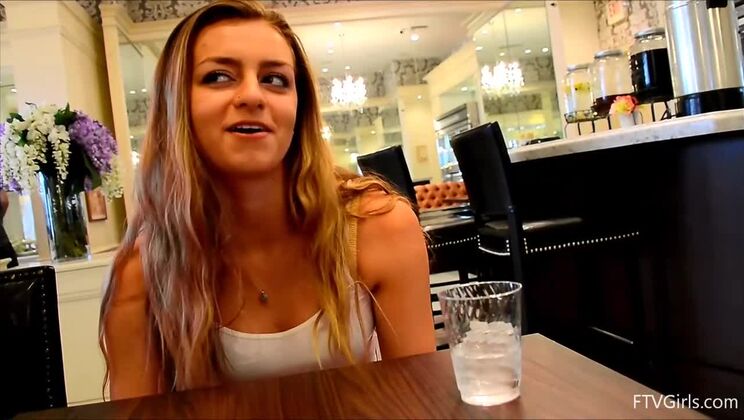 Young and beautiful Cara enjoys solo fingering in Orgasms Come Easy 6