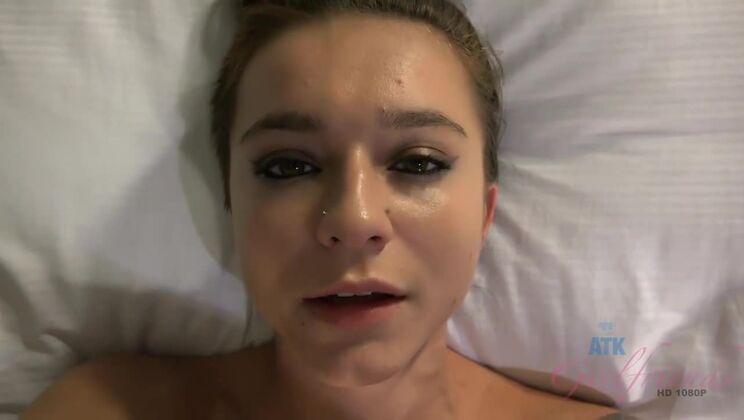 POV creampie with tattooed gf Kharlie Stone
