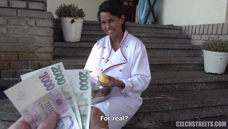Czech Teen Brunette with Big Tits