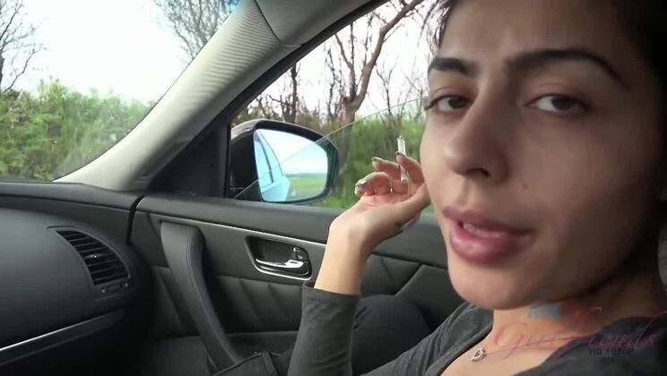 [ATKGirlfriends] - Audrey Royal: Creampie After a Quick Pull Over - Audrey Charlize