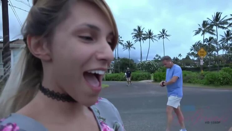 POV: Fingering Hime Marie on the Beach