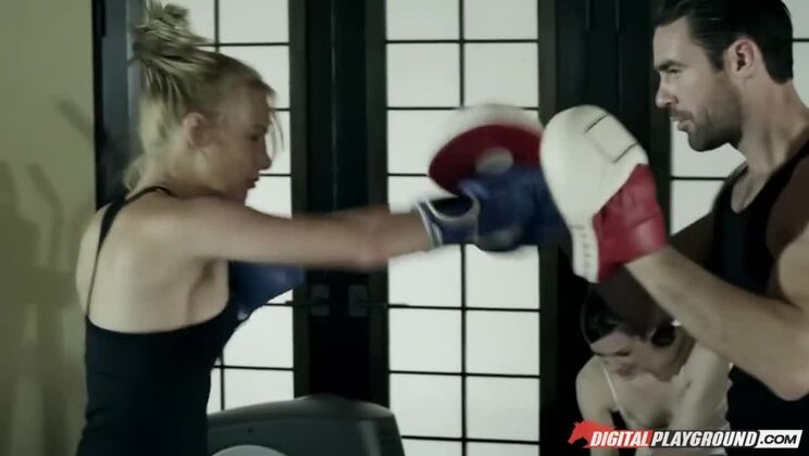 [Blockbuster] - Jesse Jane Gets Facial in the Gym with Scott Nails
