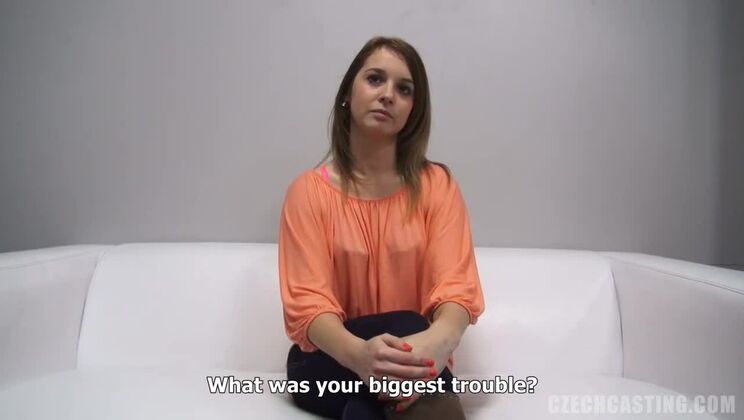 [CzechCasting] - Alena the Brunette Bombshell in Steamy Scene