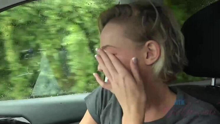 [ATKGirlfriends] - Tattooed Emma Hix in Car and Beach Fun - Emma Hix