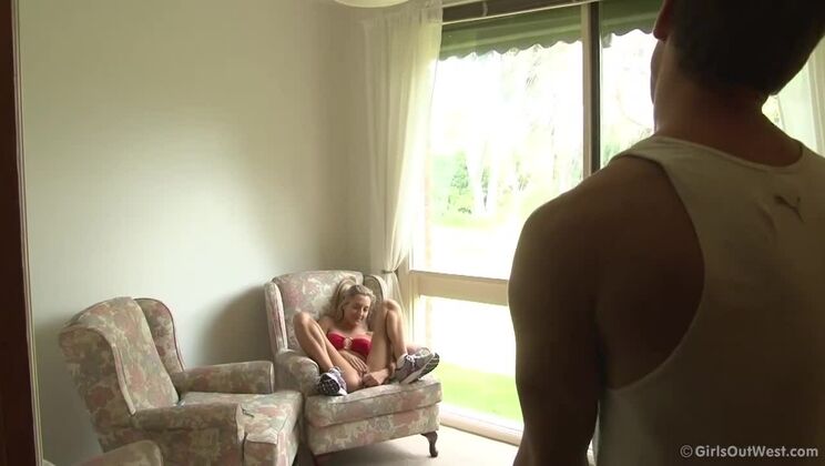 [GirlsOutWest] - Blonde Bombshell Amber in Body Heat Part 1 - Amber