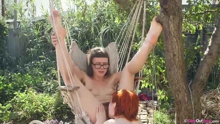 [GirlsOutWest] - Panda And Rosie's Hairy Garden Party - Rosie - Panda