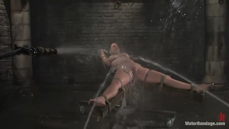 [WaterBondage] - Mia Bangg and The Sarge: BDSM Encounter - Mia Bangg