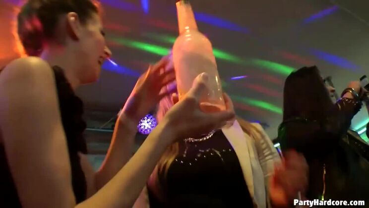 Blonde & Redhead Sluts in Stockings - Party Hardcore Madness