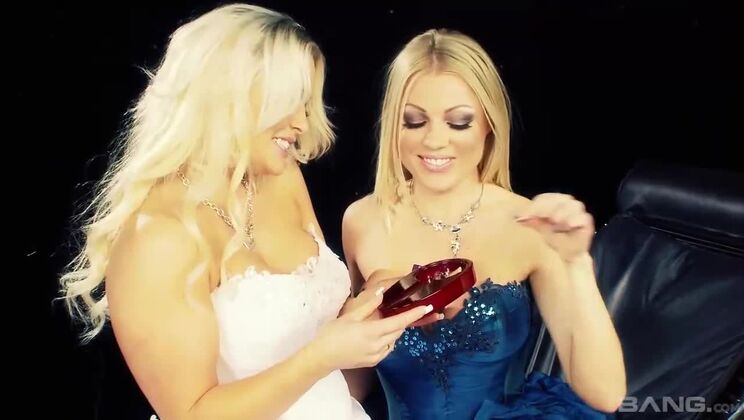 [BANG.com] - Lesbian Love with Big Boobs and Stockings - Cindy Behr - Mel Rook