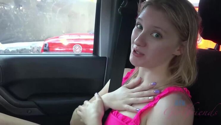 [ATKGirlfriends] - Outdoor POV with Melody and Her Big Cock Lover - Melody Marks