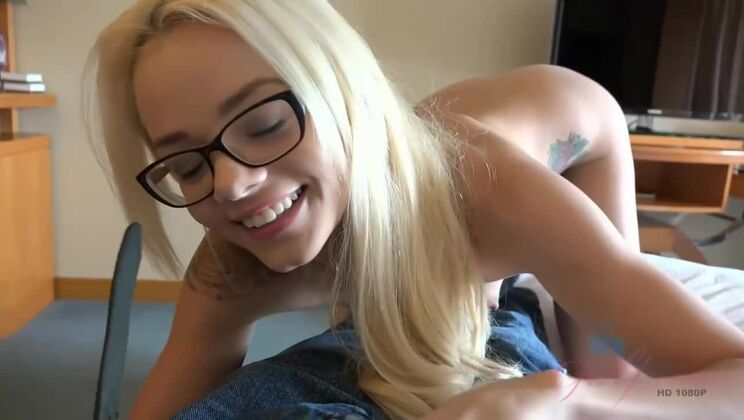Elsa Jean's Creampie Adventure from a Different Angle