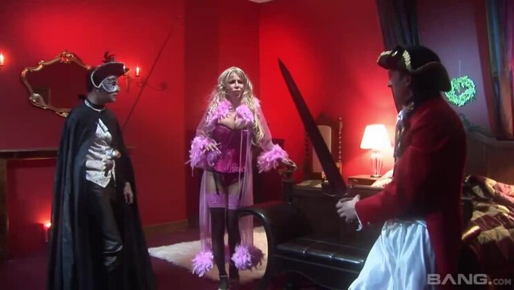 Melanie's Big Assets Shine in a Hot Threesome with George