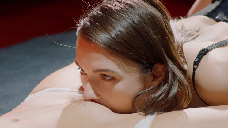 [UltraFilms] - Stocking-Clad Lovers Get Intimate