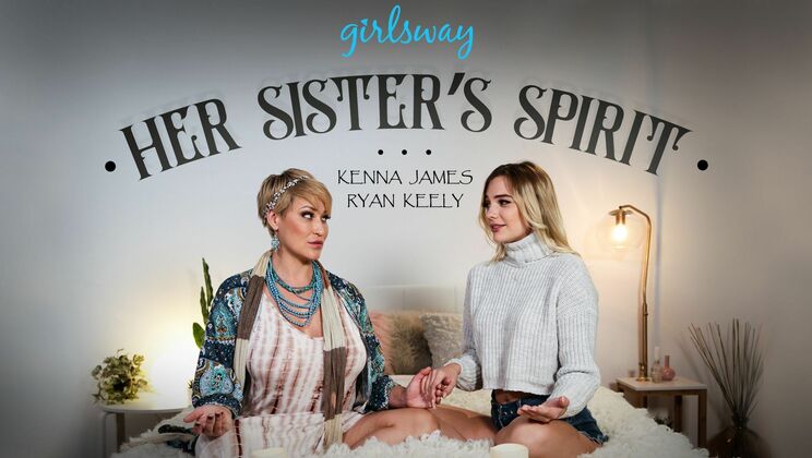 [Girlsway] - Lesbian Sisters: Pussy Licking and 69 - Kenna James - Ryan Keely