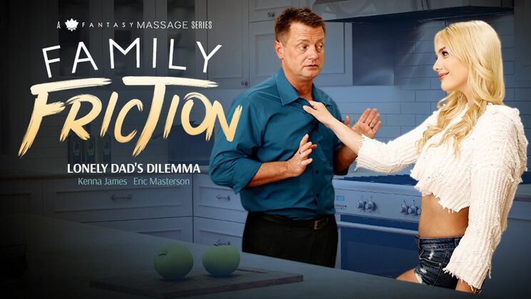 [FamilySexMassage] - Family Friction: Blonde Teen's Blowjob - Kenna James - Eric Masterson