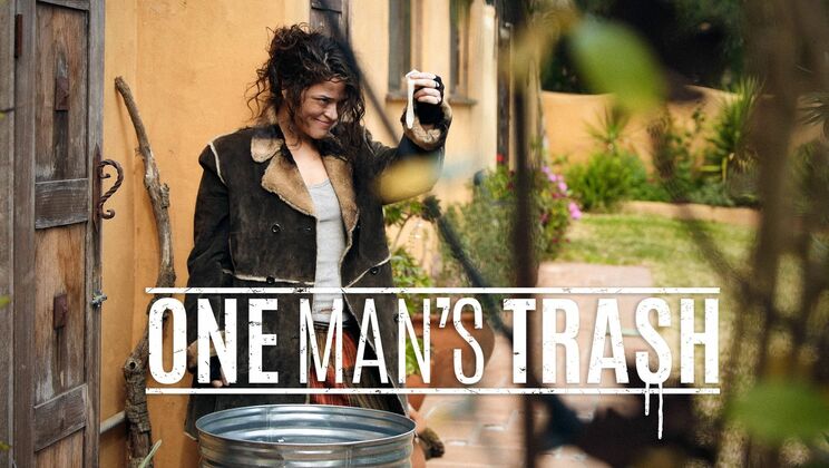 Brunette Babe's Dirty Trash