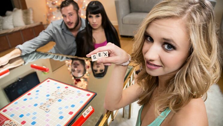 [PrettyDirty] - Blonde Bombshell Sucks My Big Cock - Mercedes Carrera - Rachel James - Danny Mountain