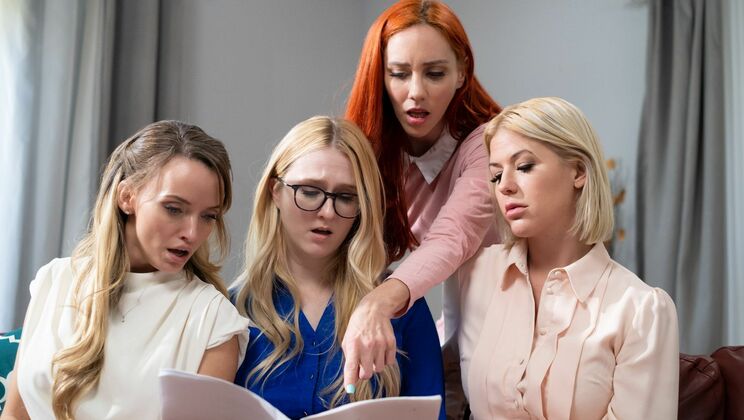 [Girlsway] - Redhead MILF Gets Fingers and Facesat - Pristine Edge - Kit Mercer - Audrey Madison - Jupiter Jetson