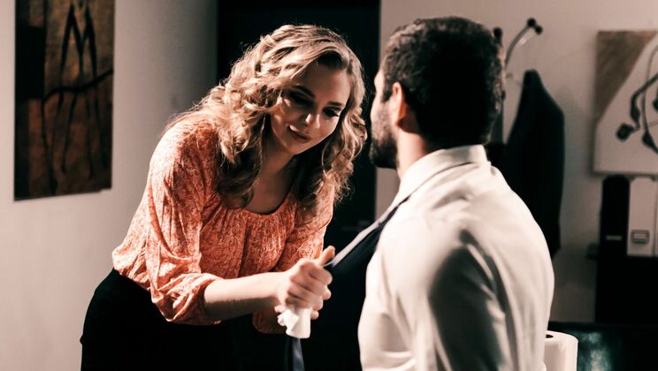 [PureTaboo] - Office Slut Gets a Cumshot - Tiffany Watson - Jason Moody