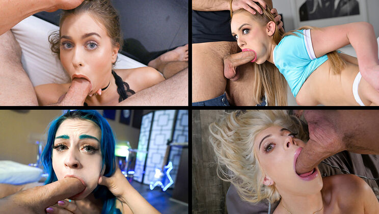[TeamSkeetSelects] - Blowjob Queens: The Best Compilation - Johnny Castle - Honey Gold - Jewelz Blu - Harlowe Blue - Indica Flower