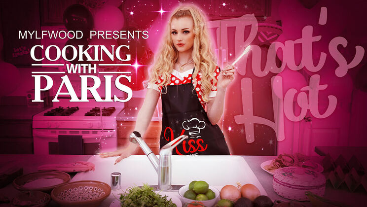 MILF Paris Moans as She Gets Fucked While Cooking