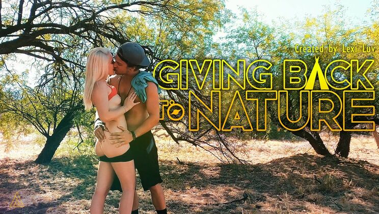 [ModelTime] - Nature Lover Gets a Cumshot on Her Tits - Lexi Luv - Jake Franco