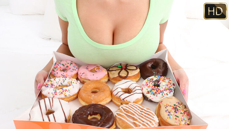 [TittyAttack] - Layla London and Mirko's Big Tits Donut Day - Layla London - Mirko