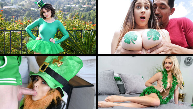 [TeamSkeetSelects] - Irish Girls Love It Green - Cassidy Banks - Maddy O'Reilly - Liv Wild - Linzee Ryder
